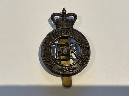 Post 1952 Royal Horse Guards cap badge by Dowler.
