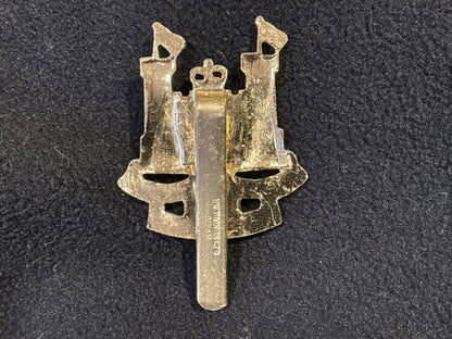 Anodised Suffolk and Norfolk Yeomanry cap badge by H.W TIMINGS LTD.