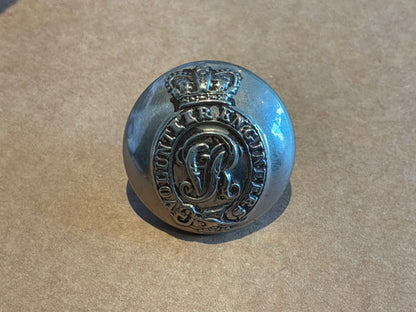 Q.V.C Volunteer Engineers 24mm w/m button by Hobson