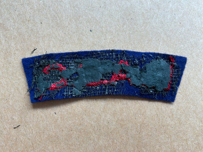 R.A.D.C post war cloth shoulder title.