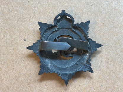 R.A.S.C GVR officers service dress cap badge 1918-37