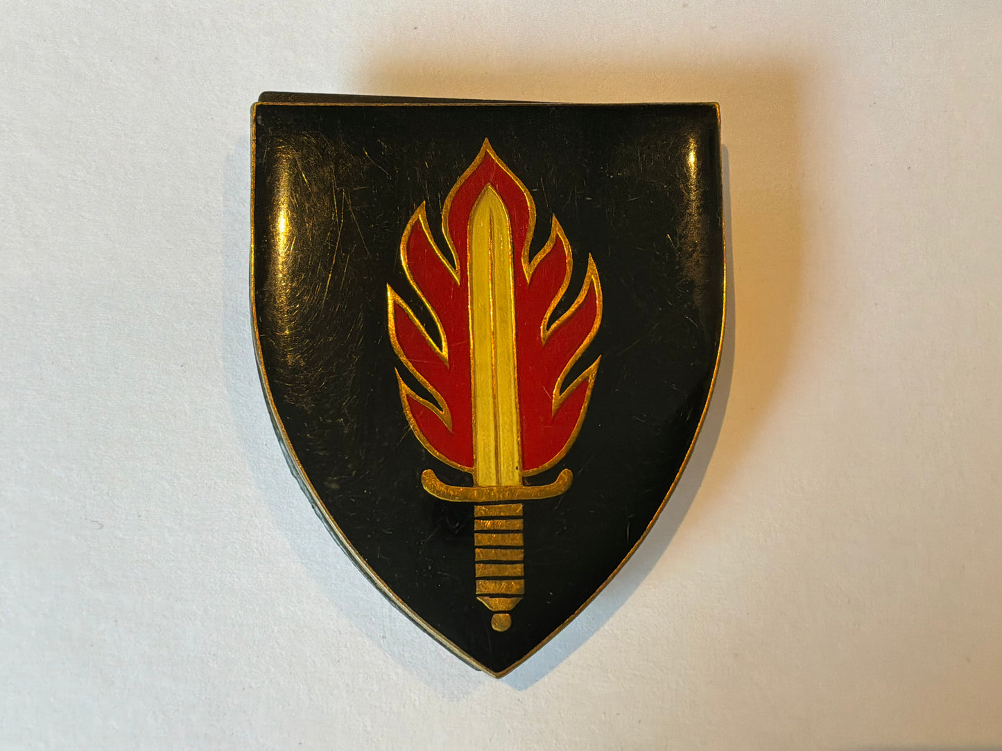 South African 11 Commando shoulder badge.