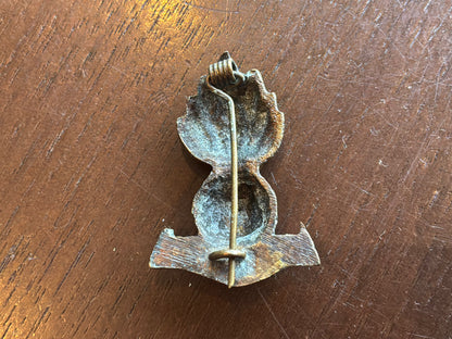 Post 1947 Pakistan Artillery cap badge/collar.
