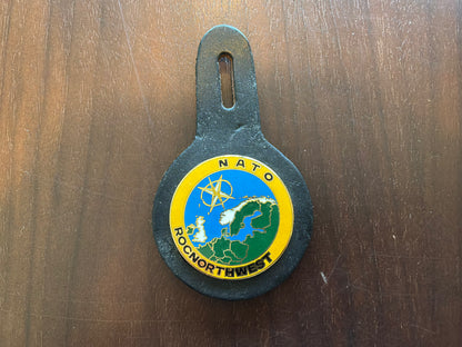 NATO Staff attached to ROCNORTHWEST breast badge.