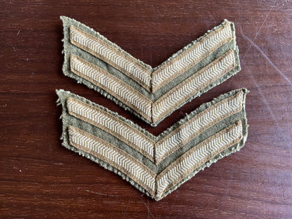 WW2 British & Commonwealth Corporals stripes