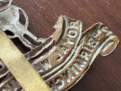 WW1 Royal Warwickshire Regiment, 2nd Birmingham Battalion cap badge.