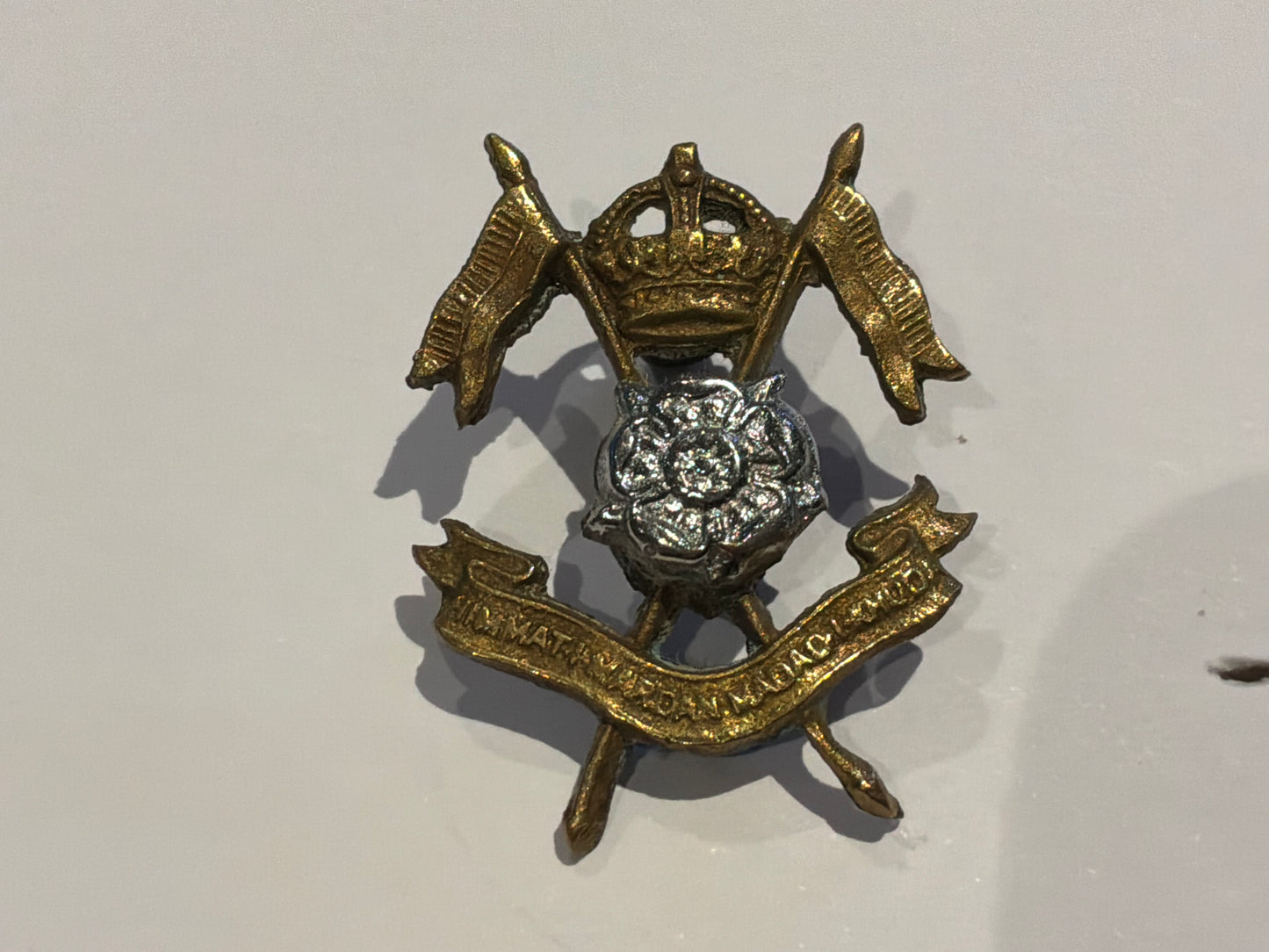 Indian Army; 1st Duke of York's Own Skinner's Horse cap badge.
