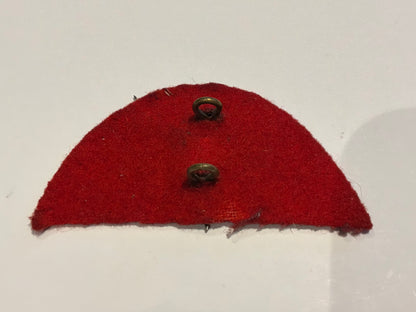 3rd battalion kings african cap badge & backing
