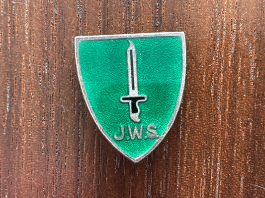Jungle Warfare School (JWS) Kota Tinggi, Malaya, enamel lapel badge.