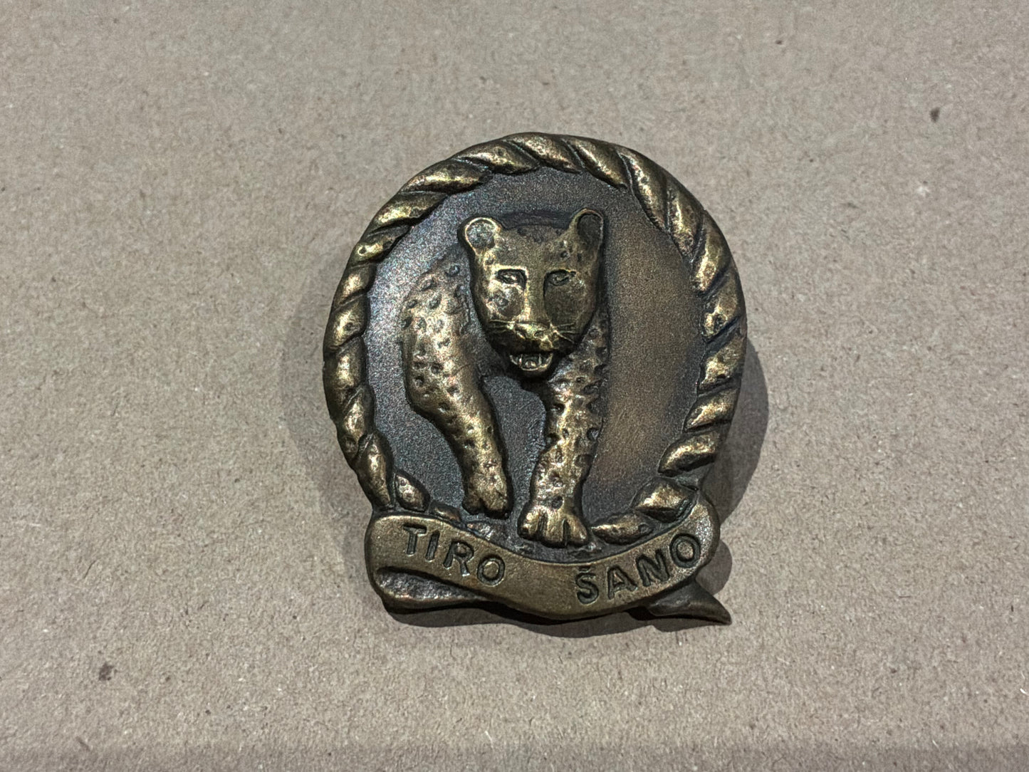 117 Battalion beret badge