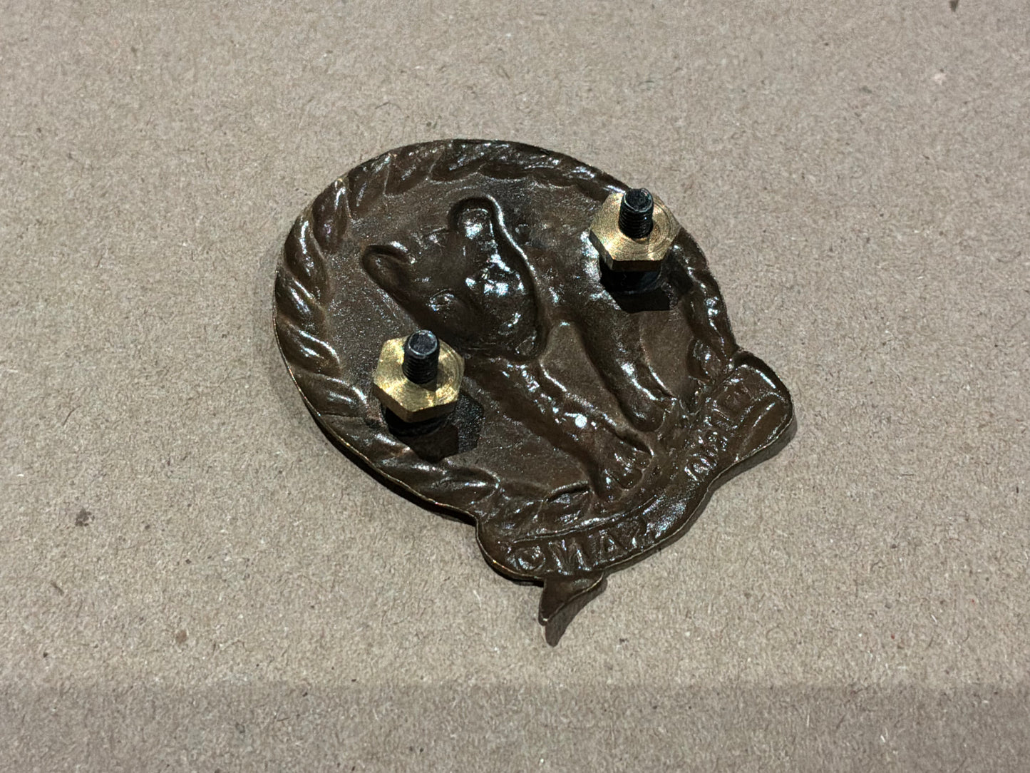 117 Battalion beret badge