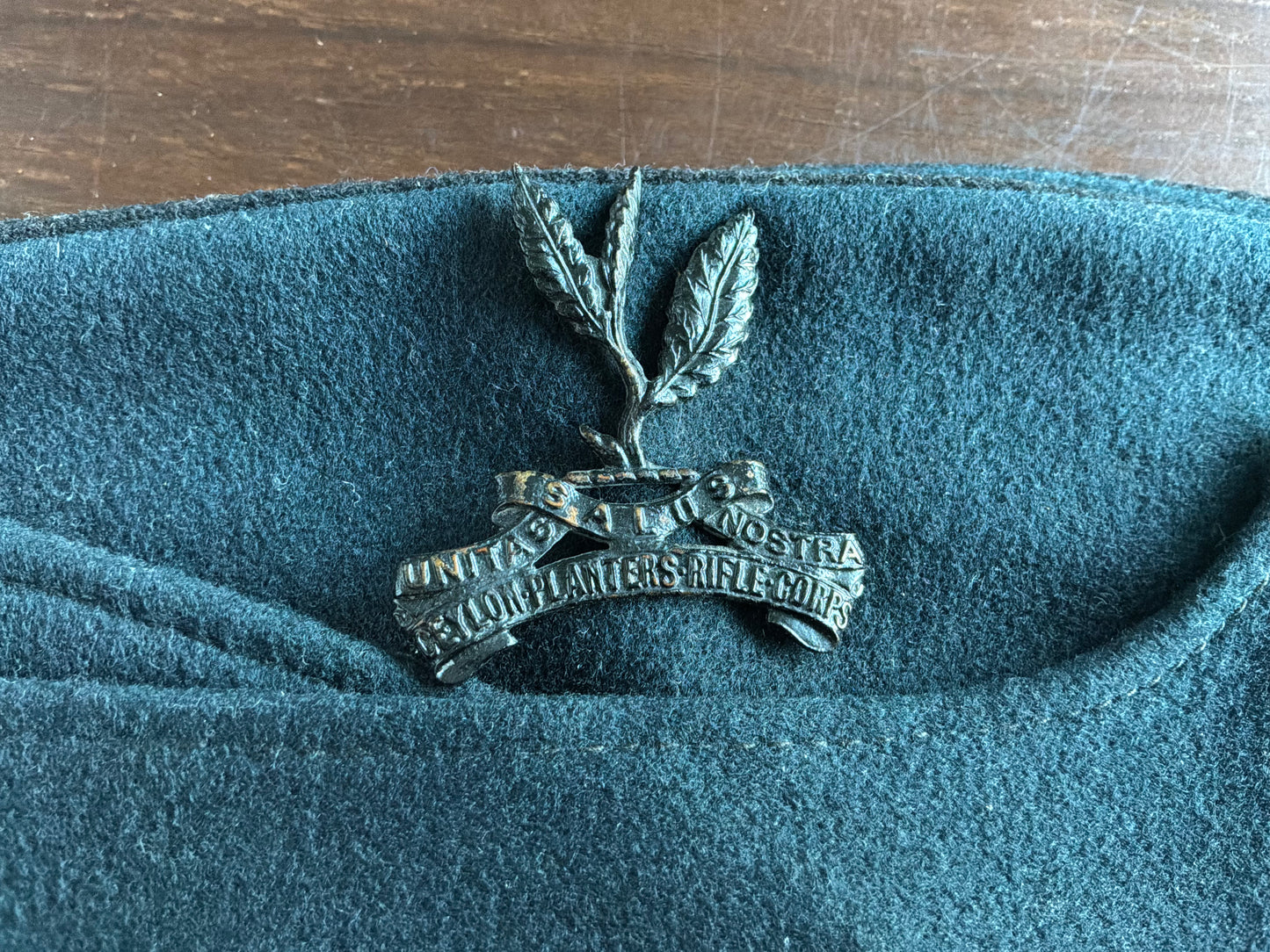 Ceylon Planters Rifle Corps field service cap