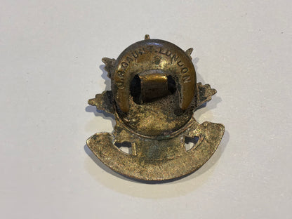 Royal Lincolnshire Regiment button hole enamel badge.