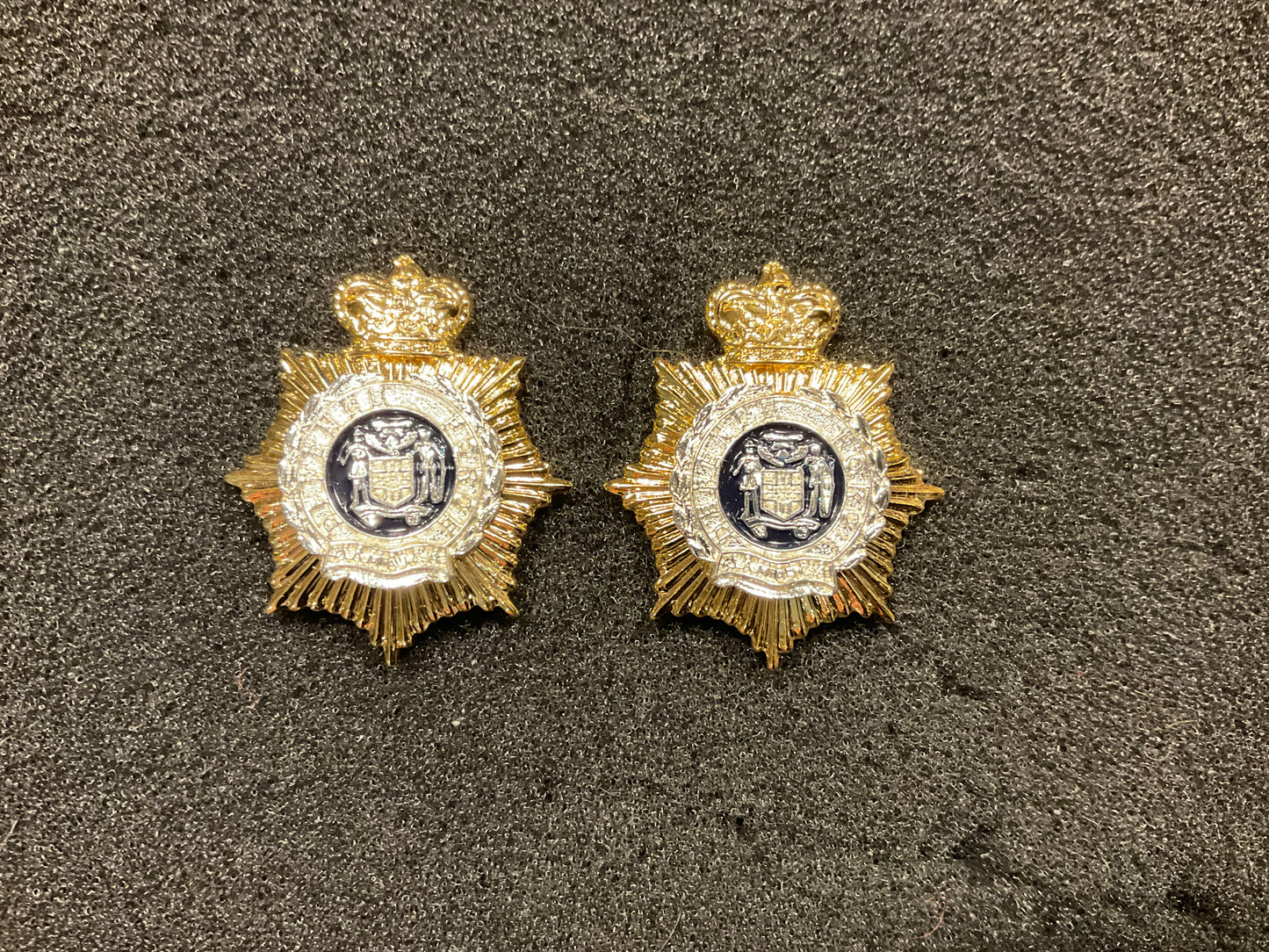 Jamaica Defence Force other ranks collar badges