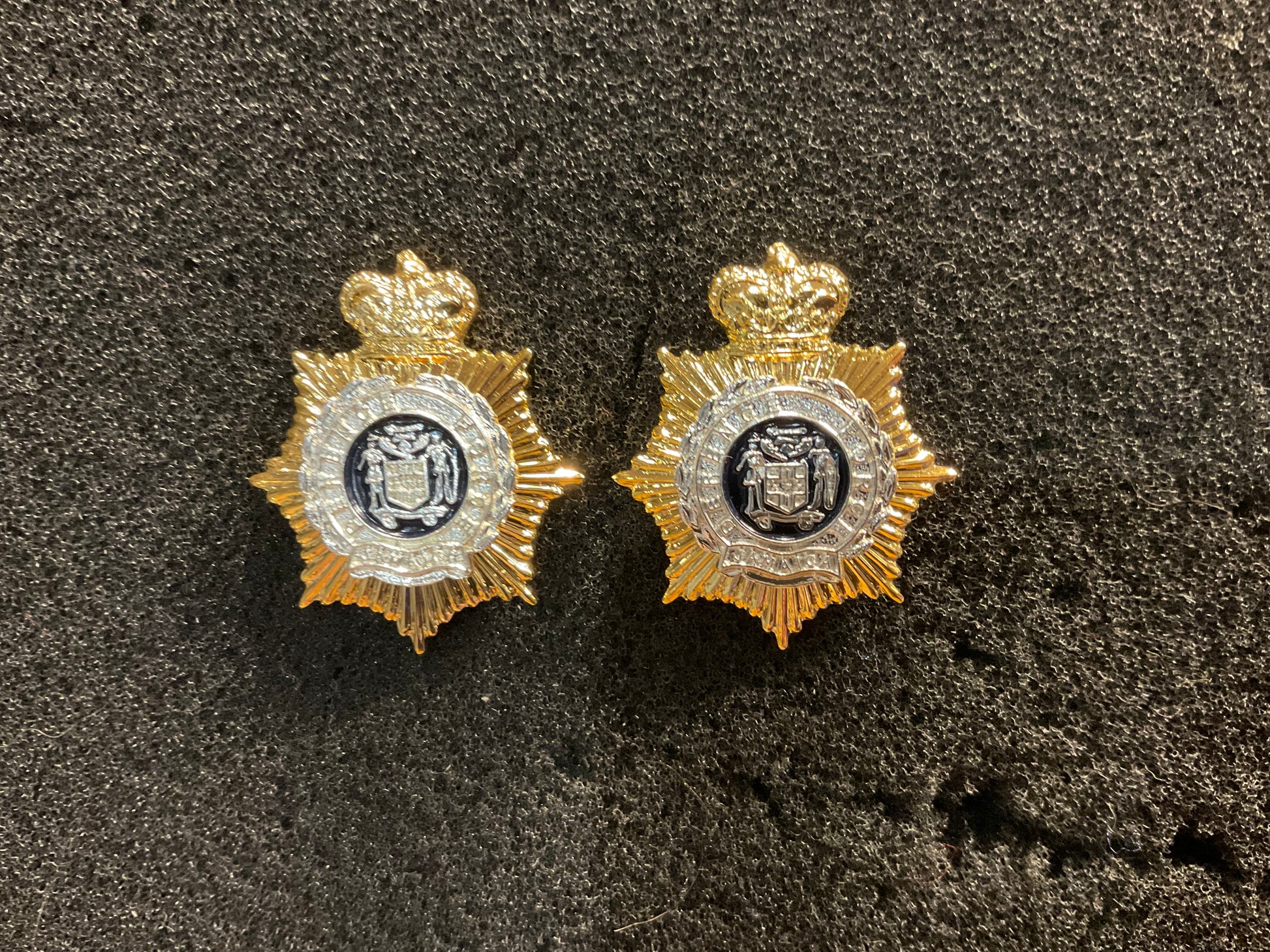 Jamaica Defence Force other ranks collar badges