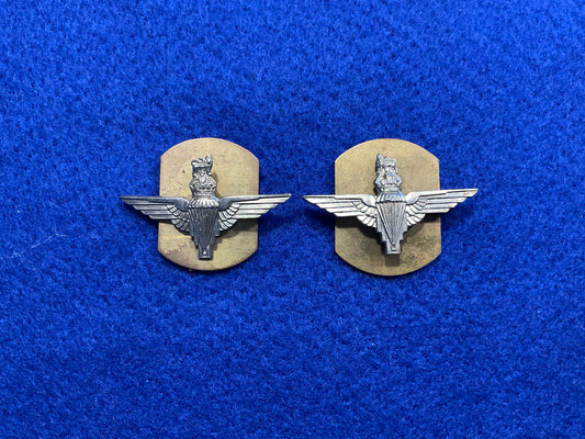 K/C Parachute Regiment collar badges