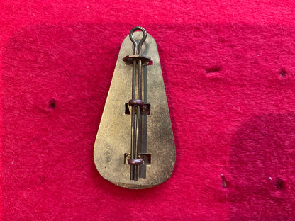 K/C Royal New Zealand Signals cap badge circa 1947-54