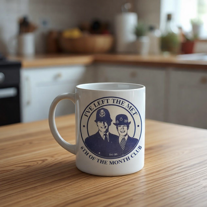 Sixth of the month club "I've left the Met" sticker (£2 for 5 stickers)
