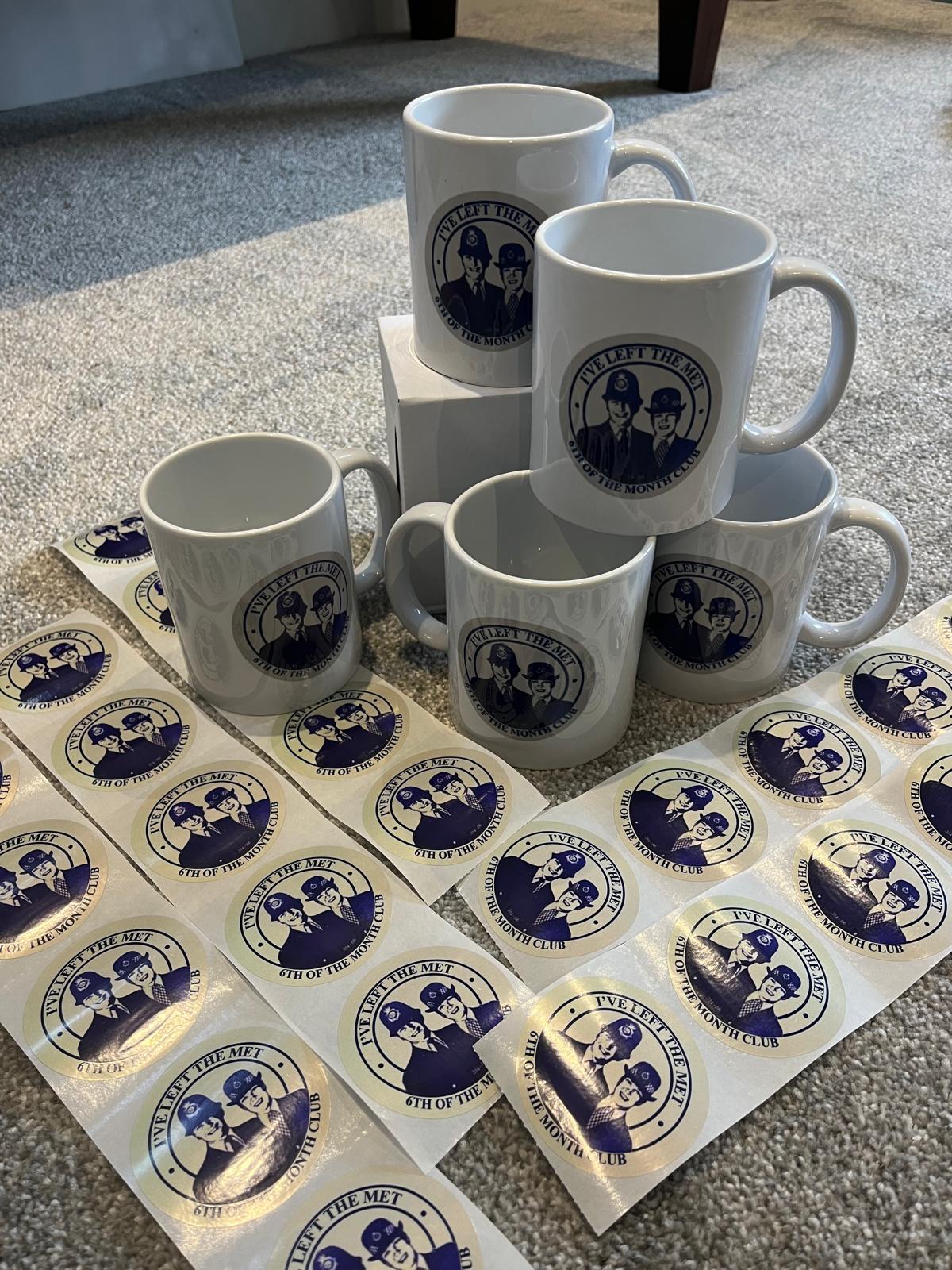 Sixth of the month club "I've left the Met" mug