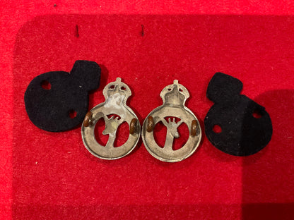 Pre 1952 K/C Tanganyika Police collar badges