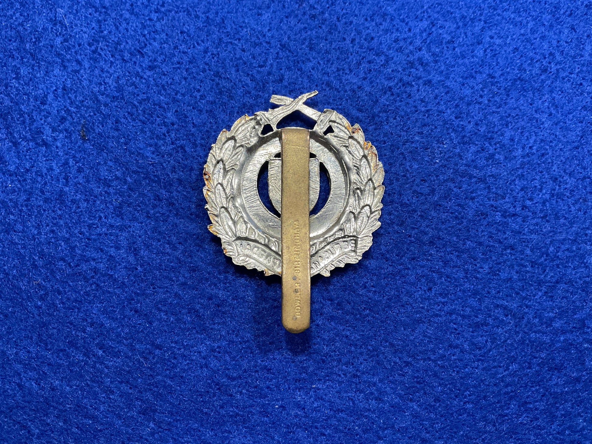 Pre Federation Malay Engineers cap badge circa 1950-60s by Dowler