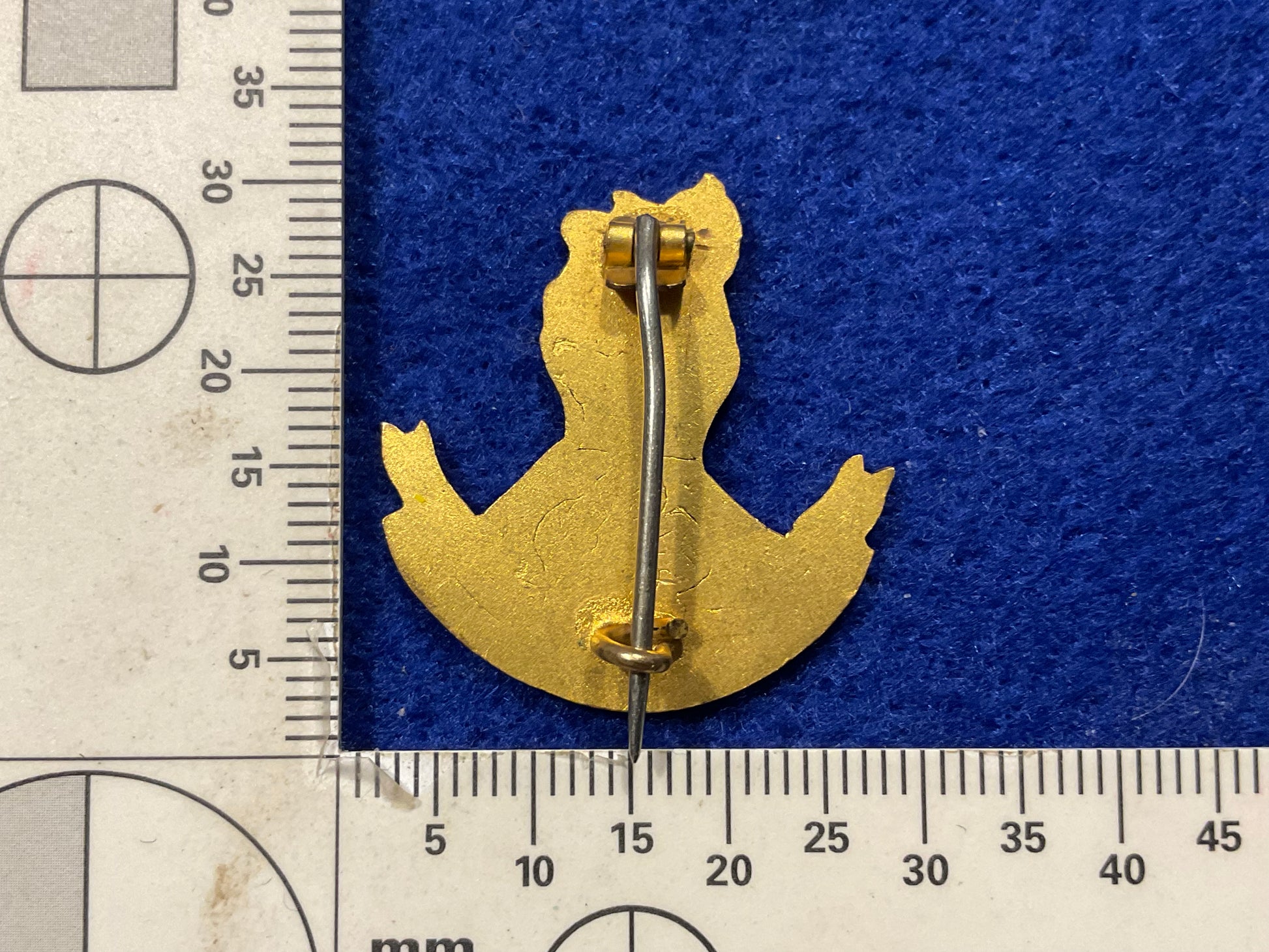 QVC 2nd Loyal North Lancashire gilt sweetheart