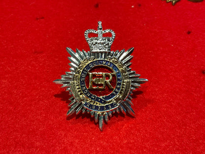 R.N.Z.A.S.C PRE 1979 anodised cap badge