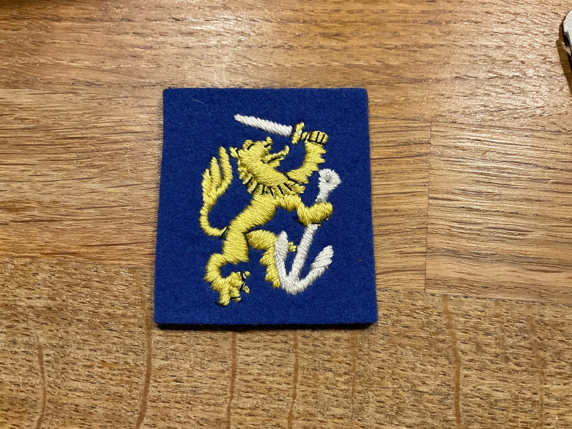 Royal Engineer 1st Port Task Force formation sign