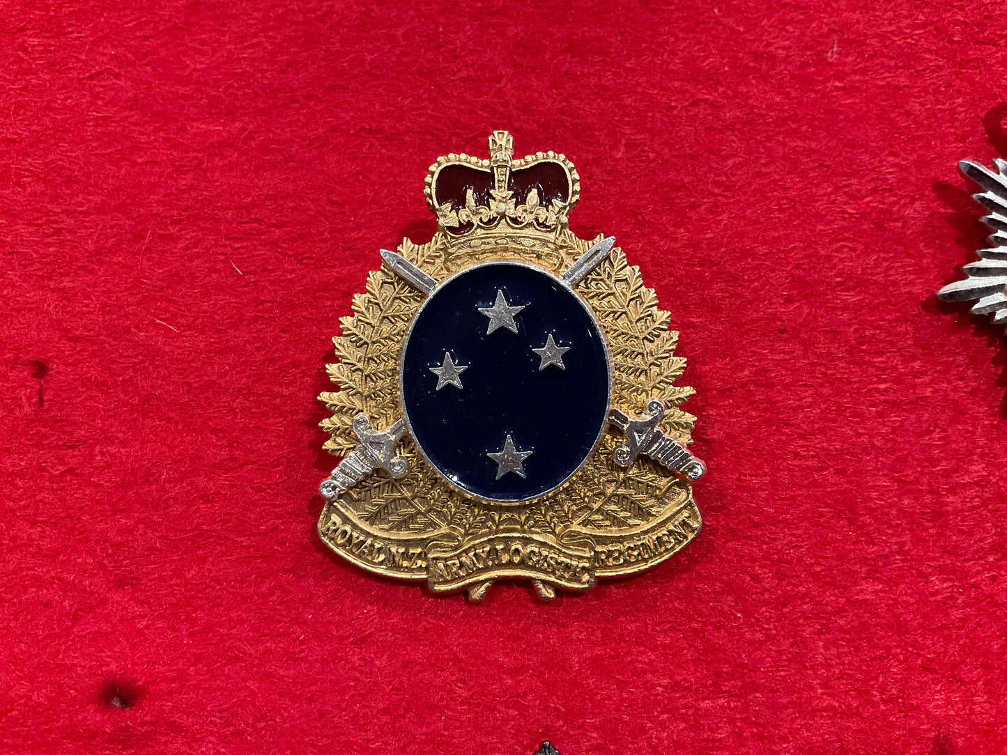 Royal N.Z Army Logistic Regiment cap badge