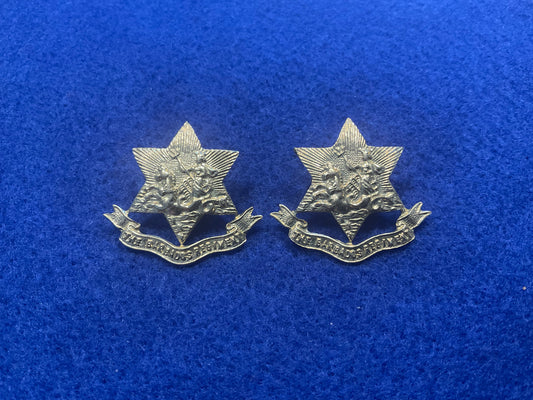 The Barbados Regiment collar badges