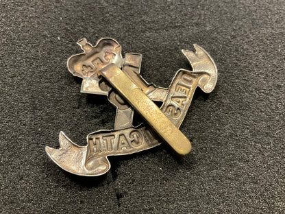 WW1 C.E.F 16th Infantry Battalion (Canadian Scottish) Glengarry badge back