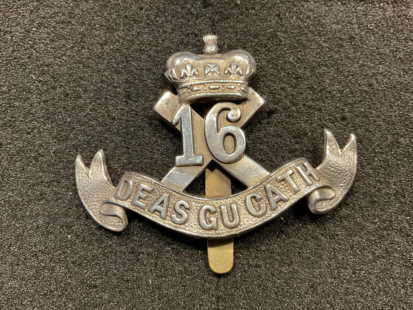 WW1 C.E.F 16th Infantry Battalion (Canadian Scottish) Glengarry badge front