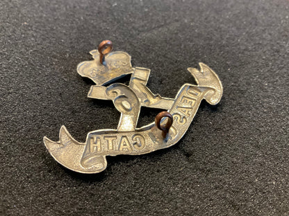 WW1 CEF 16th Infantry Batt (Canadian Scottish) Glengarry badge side