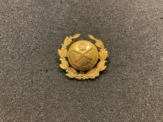 WW1 Machine Gun Corps button brooch