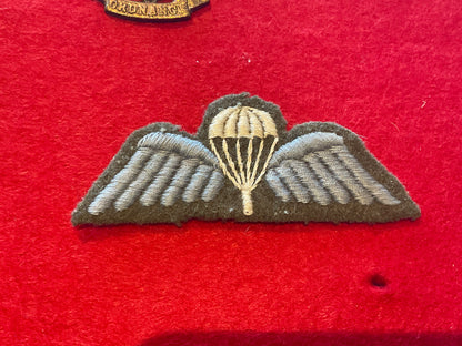 WW2 British & Commonwealth parachute qualification wings