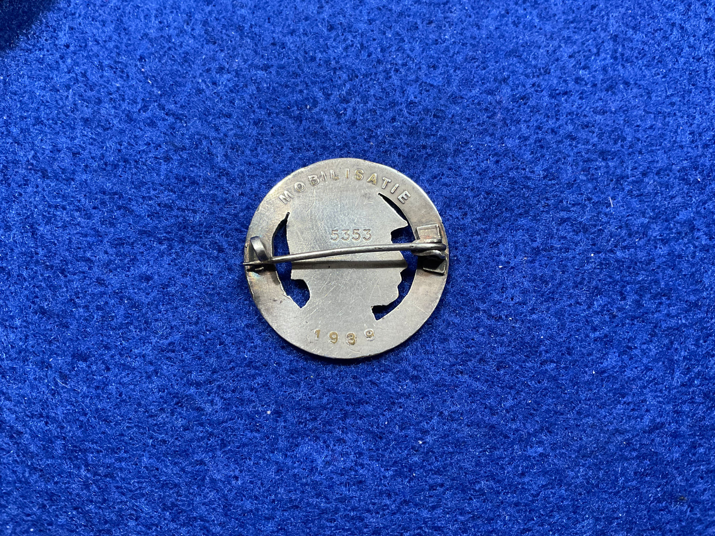 WW2 ‘Nederland Paraat’ mobilisation badge issued to Dutch troops in 1939