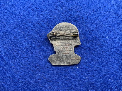 WW2 Swiss Soldiers Soldaten-Weihnacht Charity badge for 1940