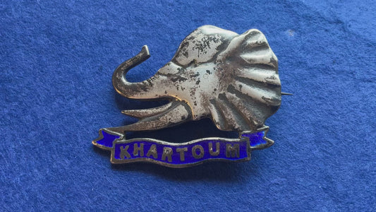 Khartoum Province Police Badge, Anglo-Egyptian Sudan.