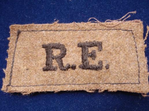 R.E Slip on Shoulder Title