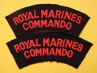 Royal Marines Commando Shoulder Titles