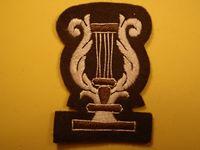 Early RA Lyre Bandsman Cloth Badge