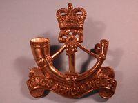 1st Kings Africa Rifles Brass Cap Badge