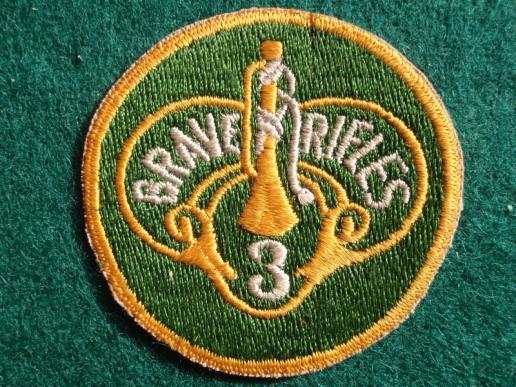 3rd ACR Brace Rifles Cut Edge Patch