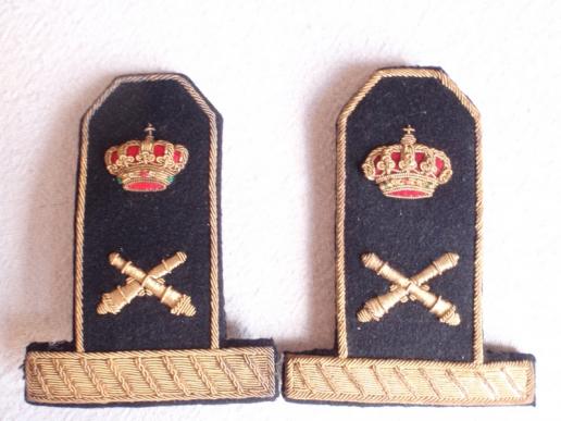 Senior Officers Bullion Shoulder Boards