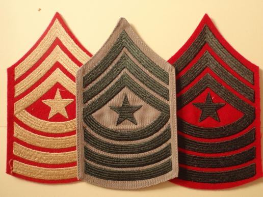 U.S.M.C Sergeant Major Chevrons