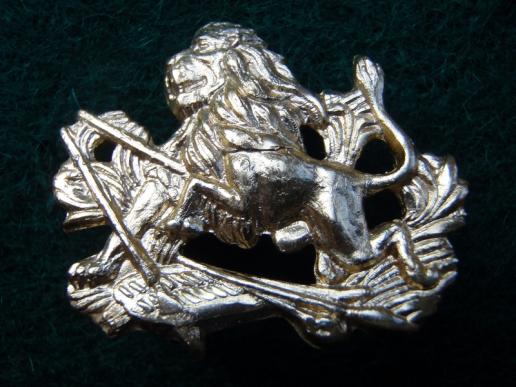 B.S.A.P Cap badge worn 1970-80 bright gold finish