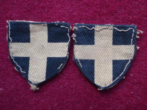 WW2  38th ( WELSH) Division Printed Formation Signs