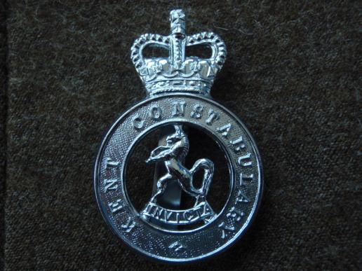 Kent Constabulary w/m Q/C Hat Badge