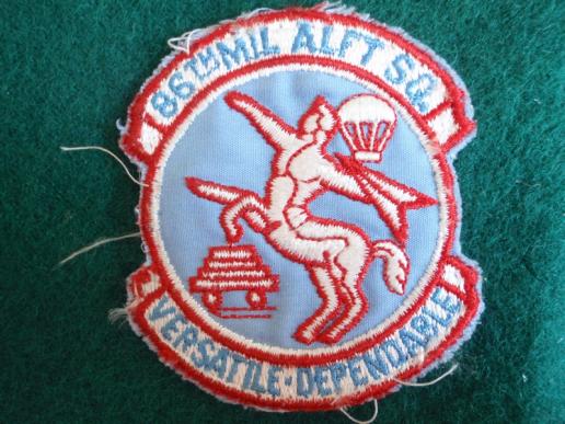 86 MIL ALFT SQ Flight Suit Patch 