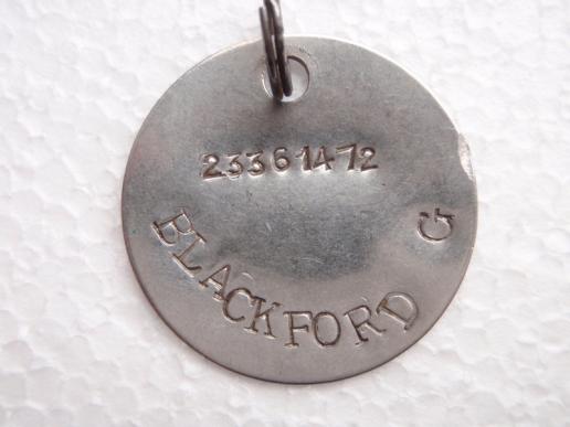 British Army Dog Tag